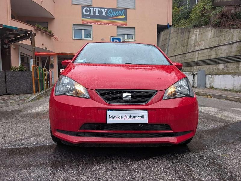 Usata Seat Mii Style 68 CV (50 kW) 2014 Rosso Utilitaria