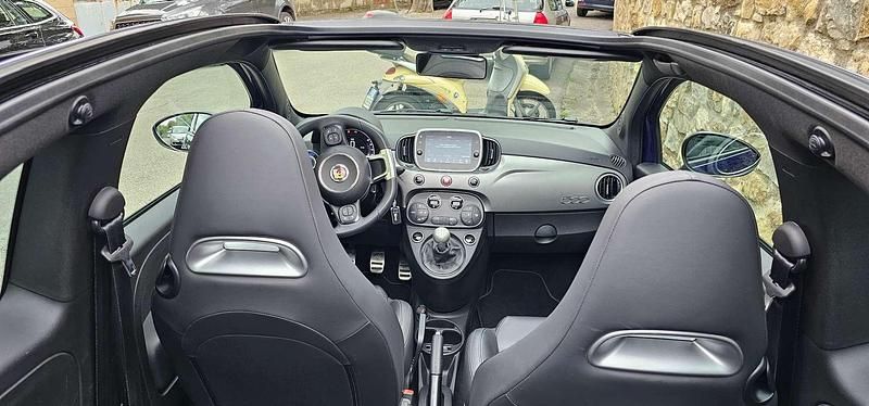 Usata Abarth 595C Turismo 165 CV (121 kW) 2021 Blu/azzurro Cabrio