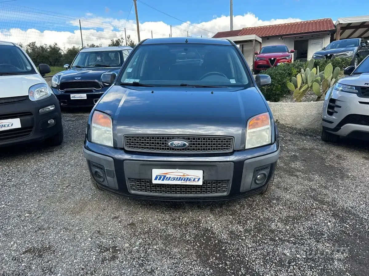Gebraucht Ford Fusion Titanium 90 PS (66 kW) 2008 Blau Kleinwagen