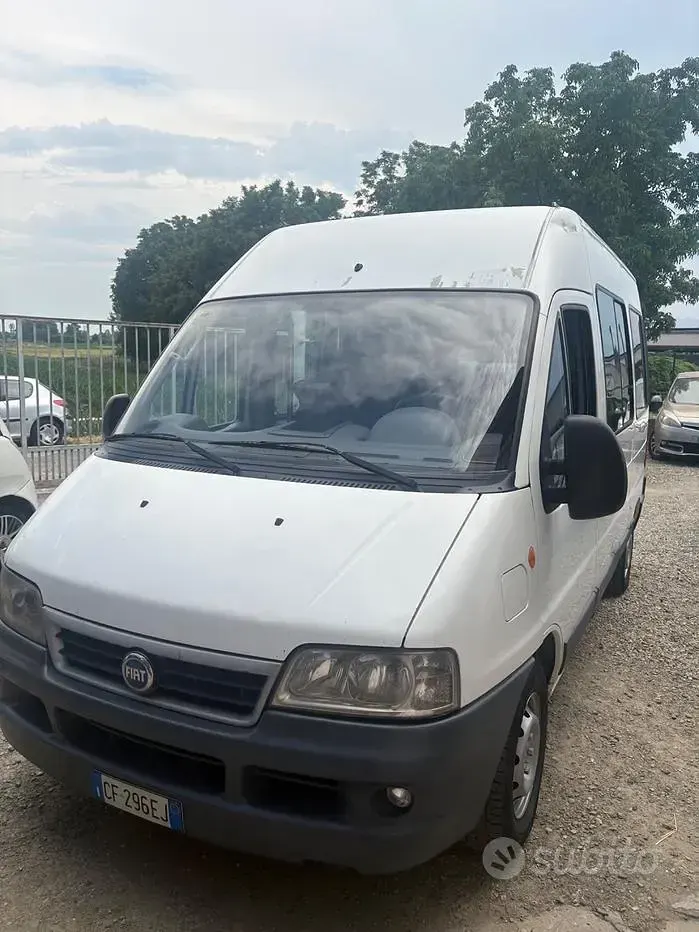 Usata Fiat Ducato 15 127 CV (93 kW) 2002 Bianco Furgone