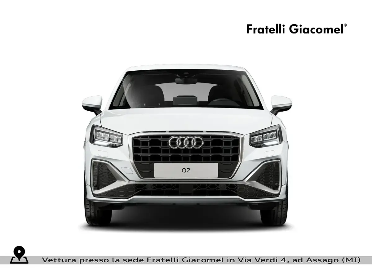 Usata Audi Q2 Ambiente 116 CV (85 kW) 2025 2y bianco ghiacciaio metallizzato SUV