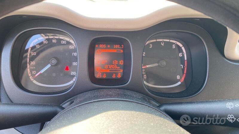 Usata Fiat Panda 85 CV (62 kW) 2013 Grigio Utilitaria