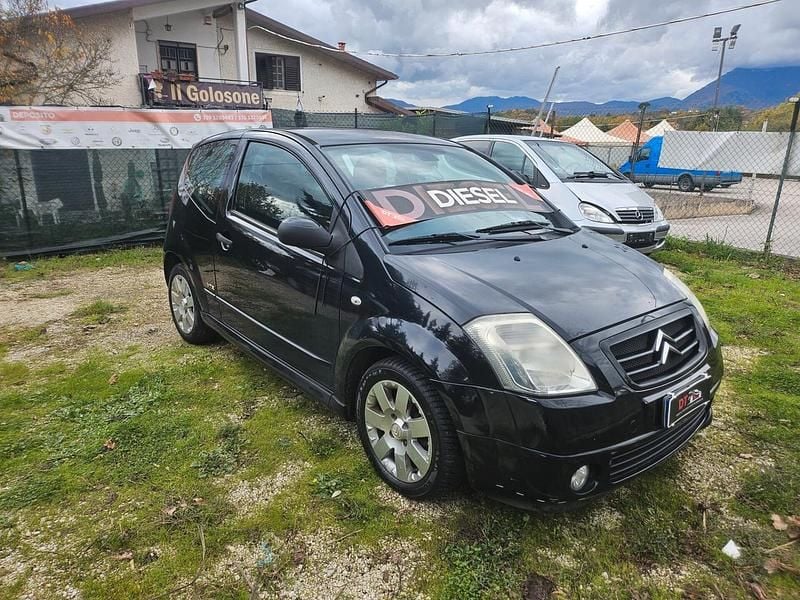 Nero Usata 2008 Citroën C2 VTR Sport Due volumi | 1899 € (Ottimo prezzo) - Immagine 1/4