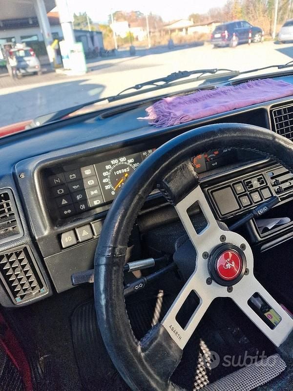 Usata Fiat Ritmo Abarth 1985 Rosso Berlina