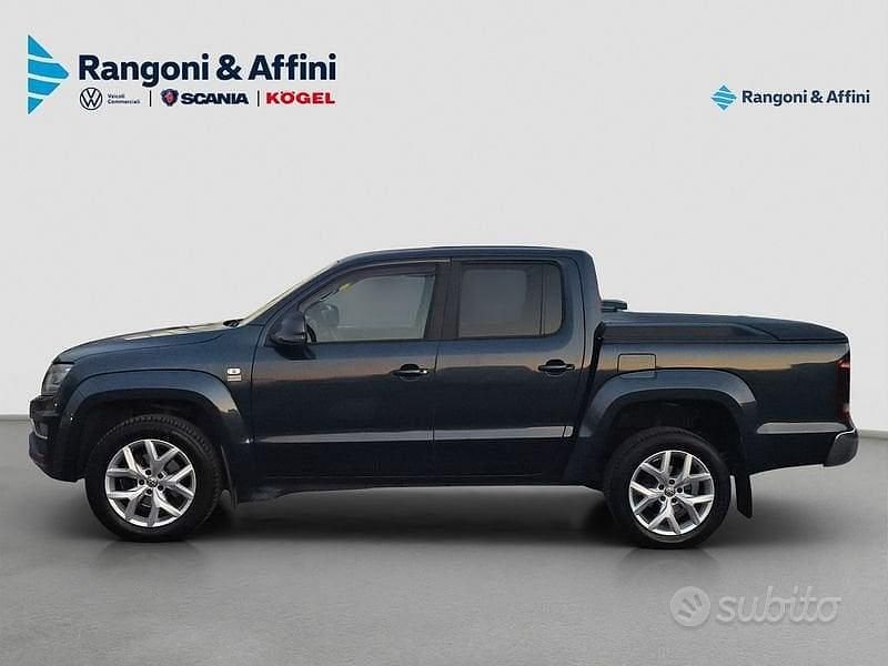 Usata VW Amarok Highline 224 CV (164 kW) 2017 Blu/azzurro Pick-up