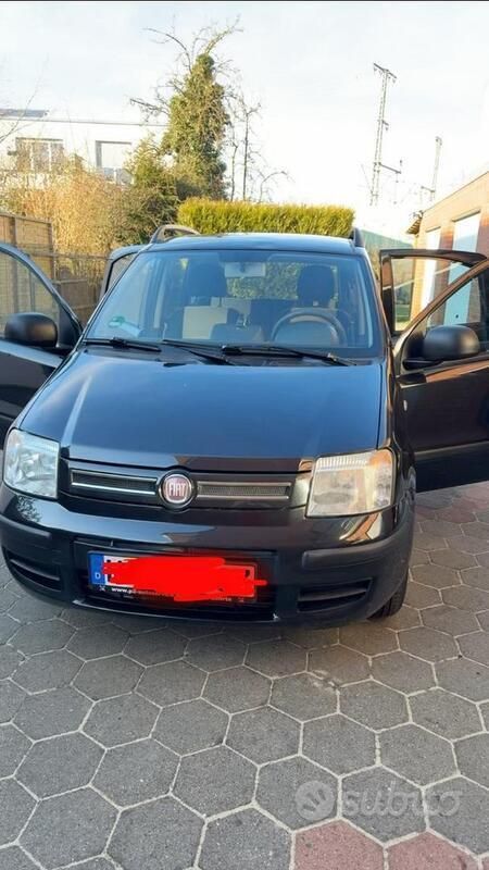 Usata Fiat Panda 2010 Nero Utilitaria