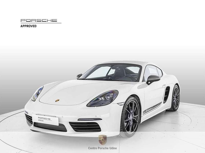 Usata Porsche Cayman 299 CV (219 kW) 2019 Bianco carrara metallizzato Coupé