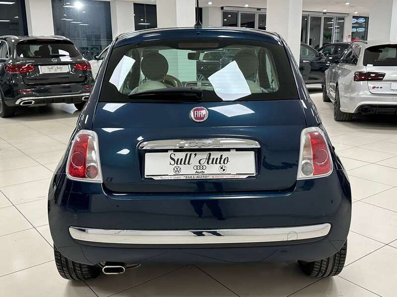 Usata Fiat 500 Lounge 95 CV (69 kW) 2015 Blu Berlina