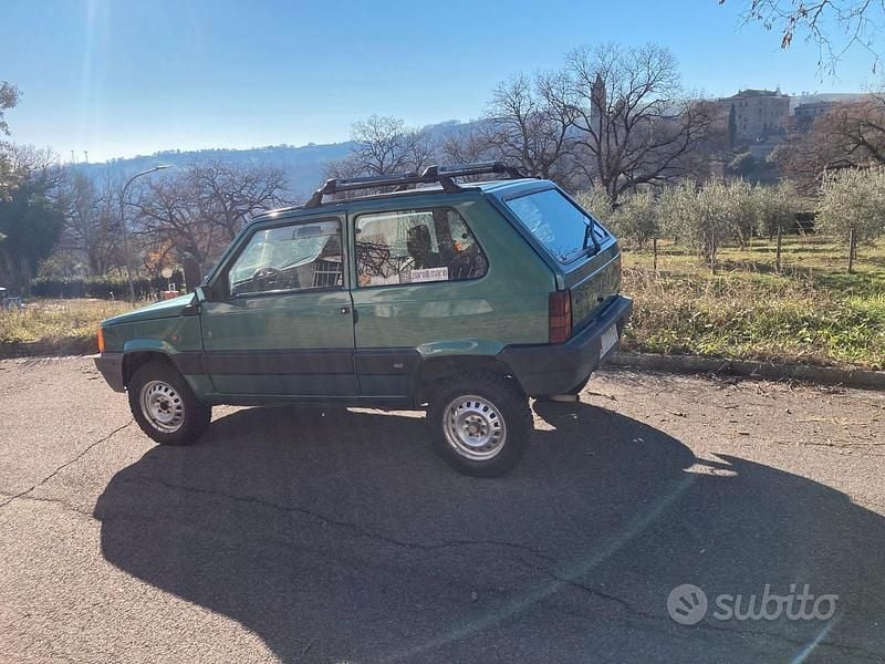 Usata Fiat Panda 4x4 54 CV (39 kW) 1998 Verde Utilitaria