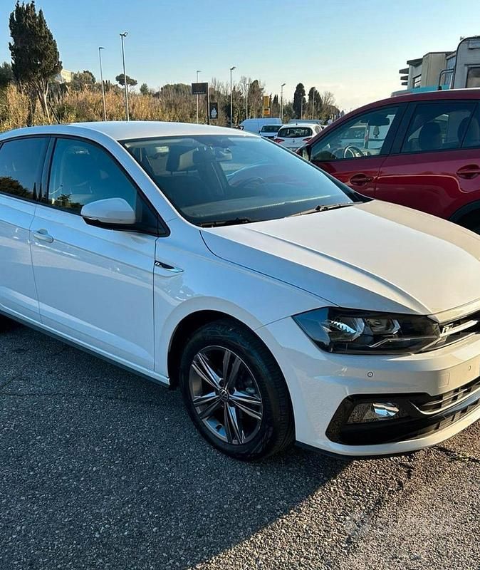 Usata VW Polo R-line 2021 Bianco Berlina