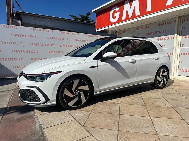 Usata VW Golf VIII GTI 245 CV (180 kW) 2021 Bianco Berlina