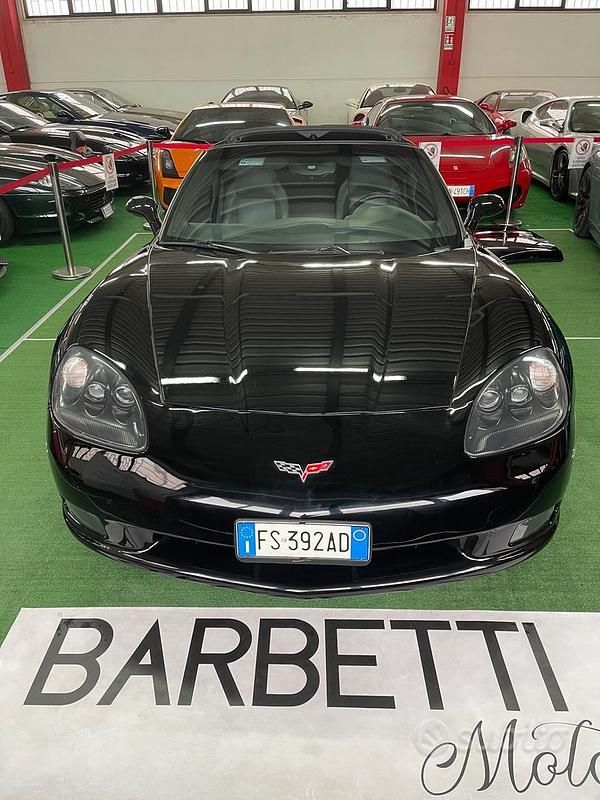Usata Corvette C6 404 CV (297 kW) 2006 Nero Cabrio