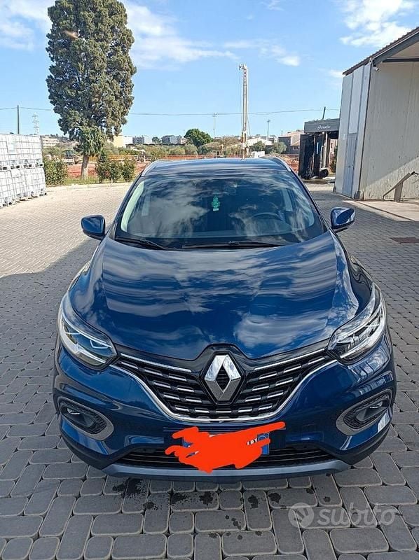 Usata Renault Kadjar 116 CV (85 kW) 2020 Blu SUV