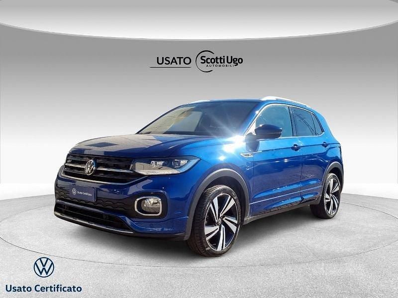 Blu Usata 2021 VW T-Cross Sportline SUV | 16.400 € (Buon prezzo) - Immagine 1/4