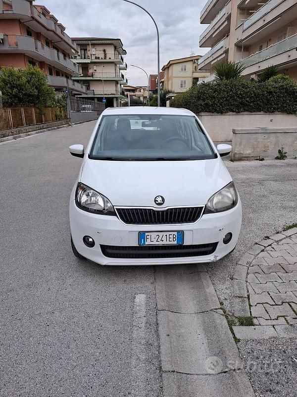 Usata Skoda Citigo 2014 Bianco Utilitaria