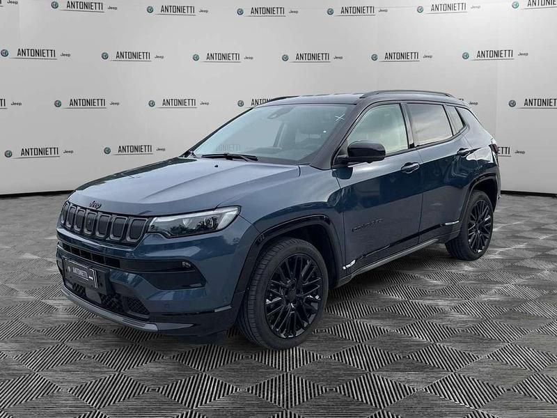 Blu/azzurro Usata 2024 Jeep Compass SUV | 30.900 € (Molto cara) - Immagine 1/4