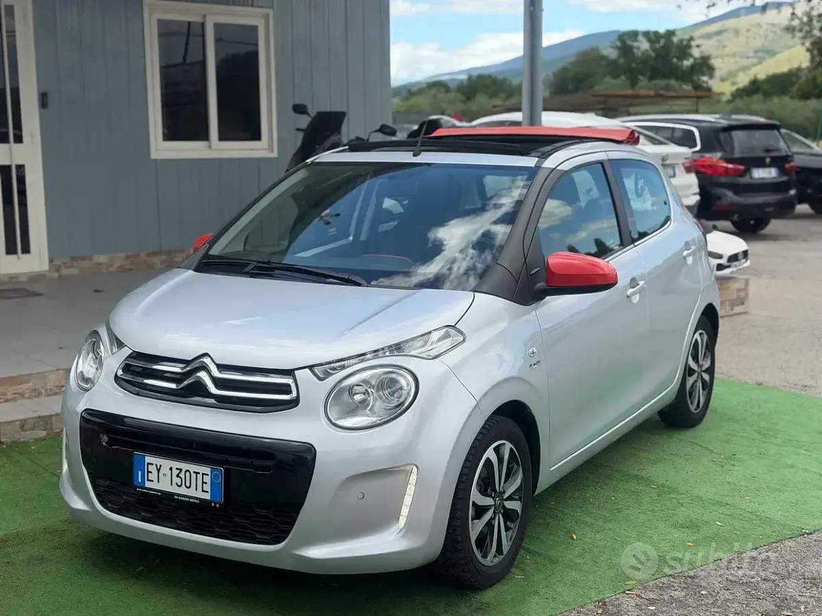Usata Citroën C1 69 CV (50 kW) 2015 Grigio Utilitaria