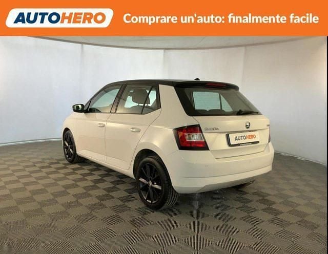 Usata Skoda Fabia Design Edition 74 CV (54 kW) 2017 Bianco Berlina
