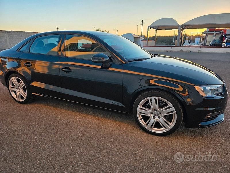 Usata Audi A3 110 CV (80 kW) 2016 Nero Berlina