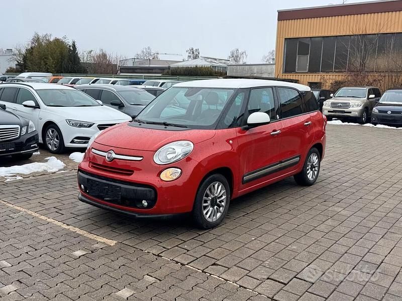 Usata Fiat 500L Lounge 120 CV (88 kW) 2014 Rosso Monovolume