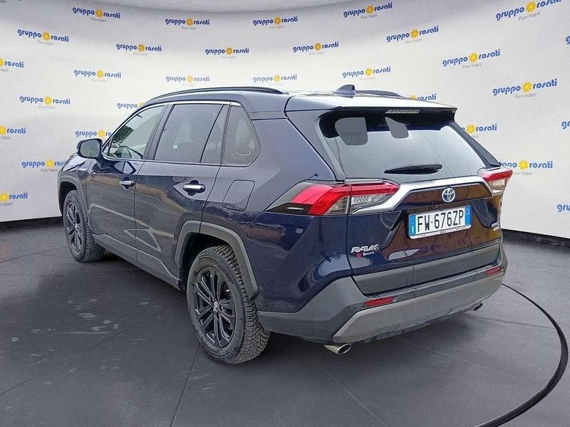 Usata Toyota RAV4 Hybrid Lounge 222 CV (163 kW) 2019 Blu/azzurro SUV