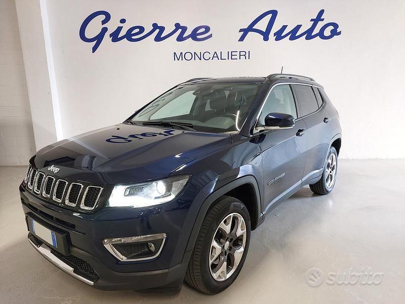 Usata Jeep Compass Limited 140 CV (102 kW) 2020 Blu/azzurro SUV