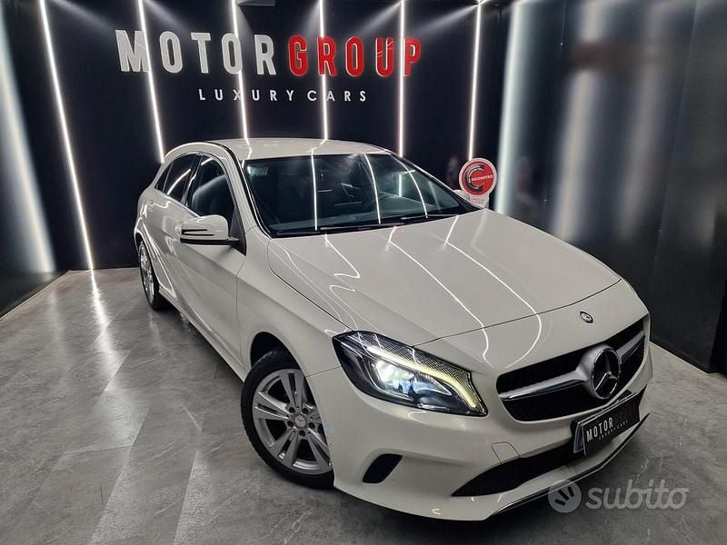 Usata Mercedes A180 Executive 116 CV (85 kW) 2016 Bianco Berlina