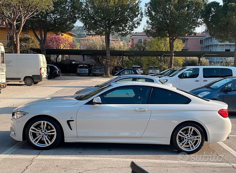 Usata BMW 420 Coupé M Sport 184 CV (135 kW) 2013 Bianco Coupé