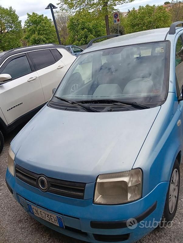Usata Fiat Panda 2006 Blu Utilitaria