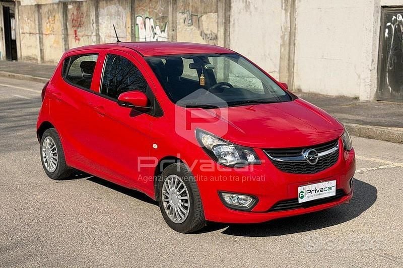 Usata Opel Karl Innovation 75 CV (55 kW) 2017 Rosso Utilitaria