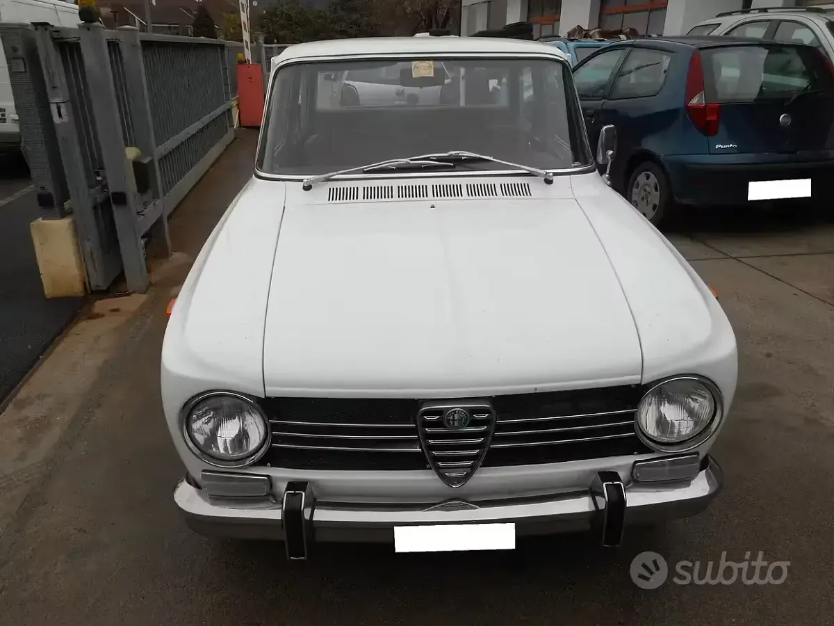 Usata Alfa Romeo Giulia 1300 Ti 84 CV (61 kW) 1960 Bianco Berlina