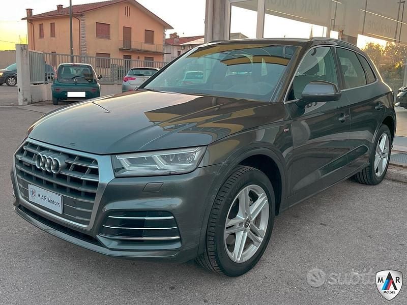Grigio Usata 2018 Audi Q5 S-line plus SUV | 17.990 € (Buon prezzo) - Immagine 1/4