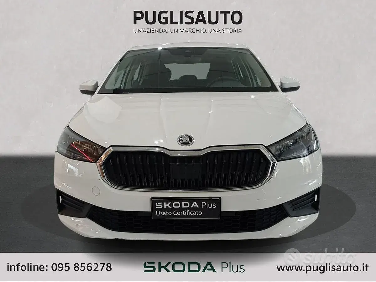 Usata Skoda Fabia Ambition 80 CV (58 kW) 2023 Bianco Utilitaria