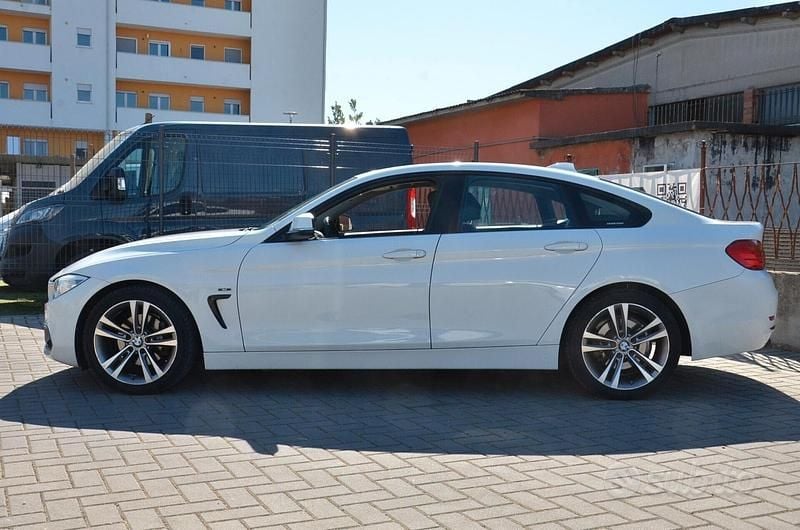 Usata BMW 420 Gran Coupé Sport Line 184 CV (135 kW) 2014 Bianco Coupé