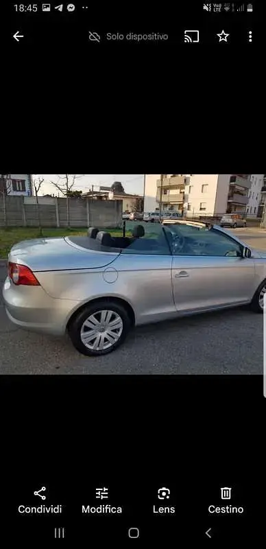 Usata VW Eos 150 CV (110 kW) 2006 Cabrio