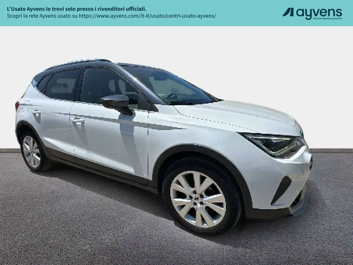 Usata Seat Arona Xperience 110 CV (80 kW) 2023 White nevada SUV