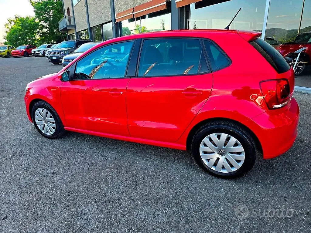 Usata VW Polo Comfortline 86 CV (63 kW) 2010 Rosso Utilitaria