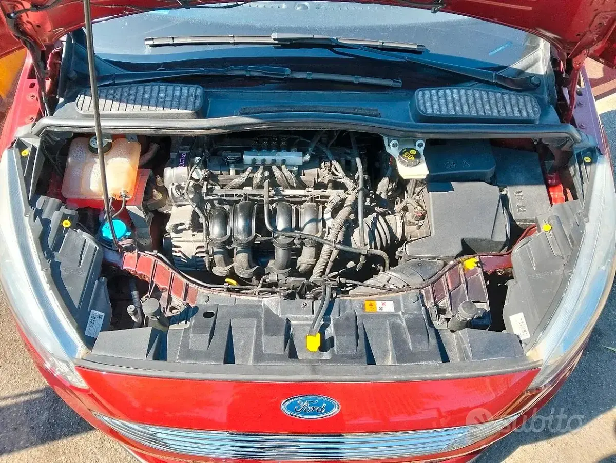 Usata Ford C-MAX 120 CV (88 kW) 2015 Rosso Monovolume