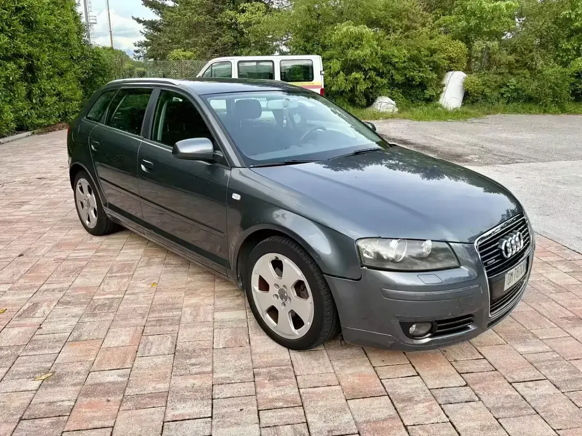 Usata Audi A3 Sport 170 CV (125 kW) 2007 Grigio Utilitaria