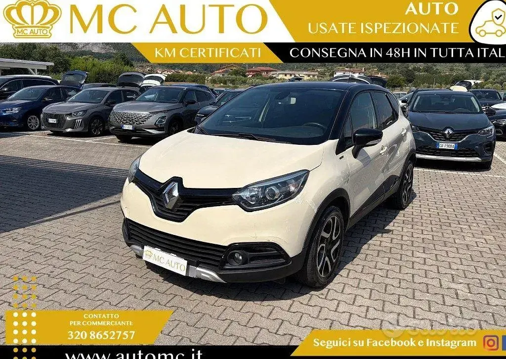Usata Renault Captur 110 CV (80 kW) 2017 Beige SUV