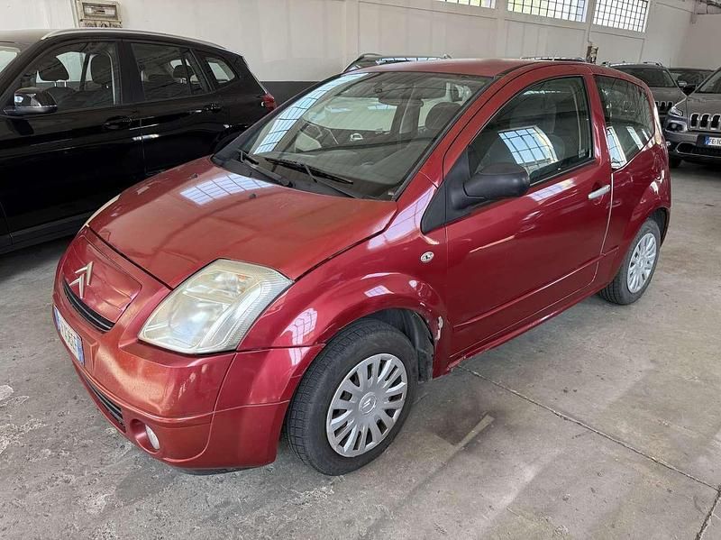 Usata Citroën C2 Elegance 60 CV (44 kW) 2005 Rosso Utilitaria
