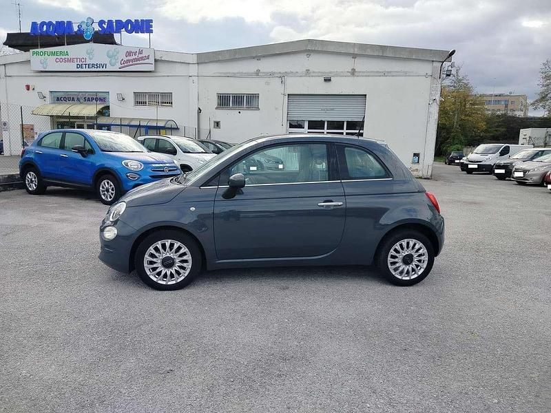 Usata Fiat 500 Lounge 95 CV (69 kW) 2018 Grigio Utilitaria