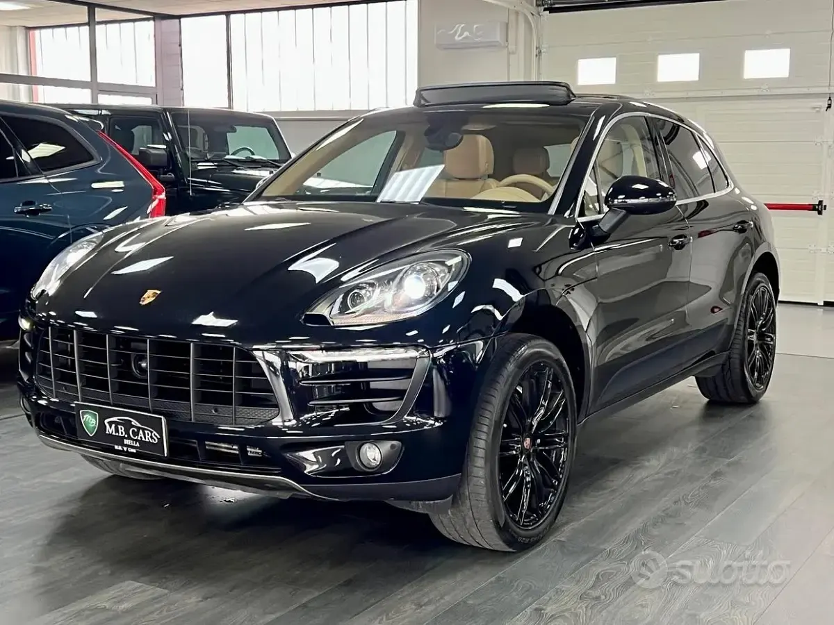 Usata Porsche Macan 250 CV (183 kW) 2015 Nero SUV