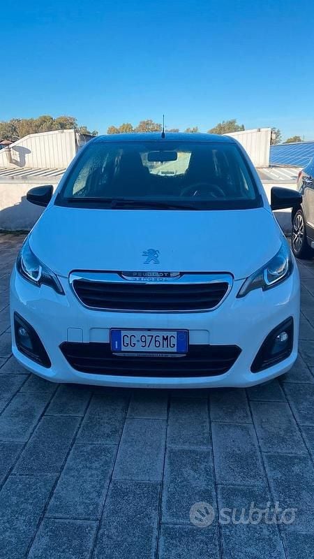 Usata Peugeot 108 Allure 2021 Bianco Utilitaria