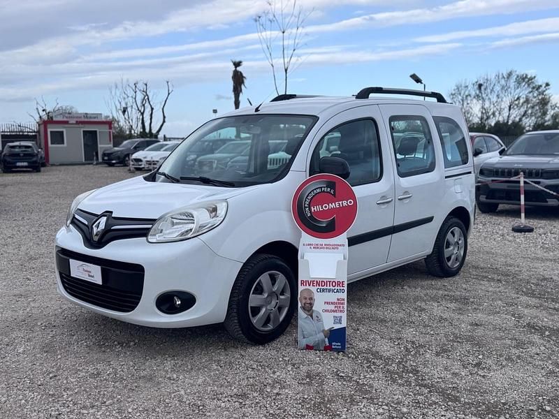 Usata Renault Kangoo Life 74 CV (54 kW) 2016 Bianco Monovolume