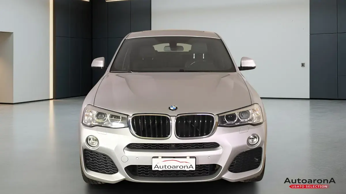 Usata BMW X4 M Sport 190 CV (139 kW) 2018 Argento SUV