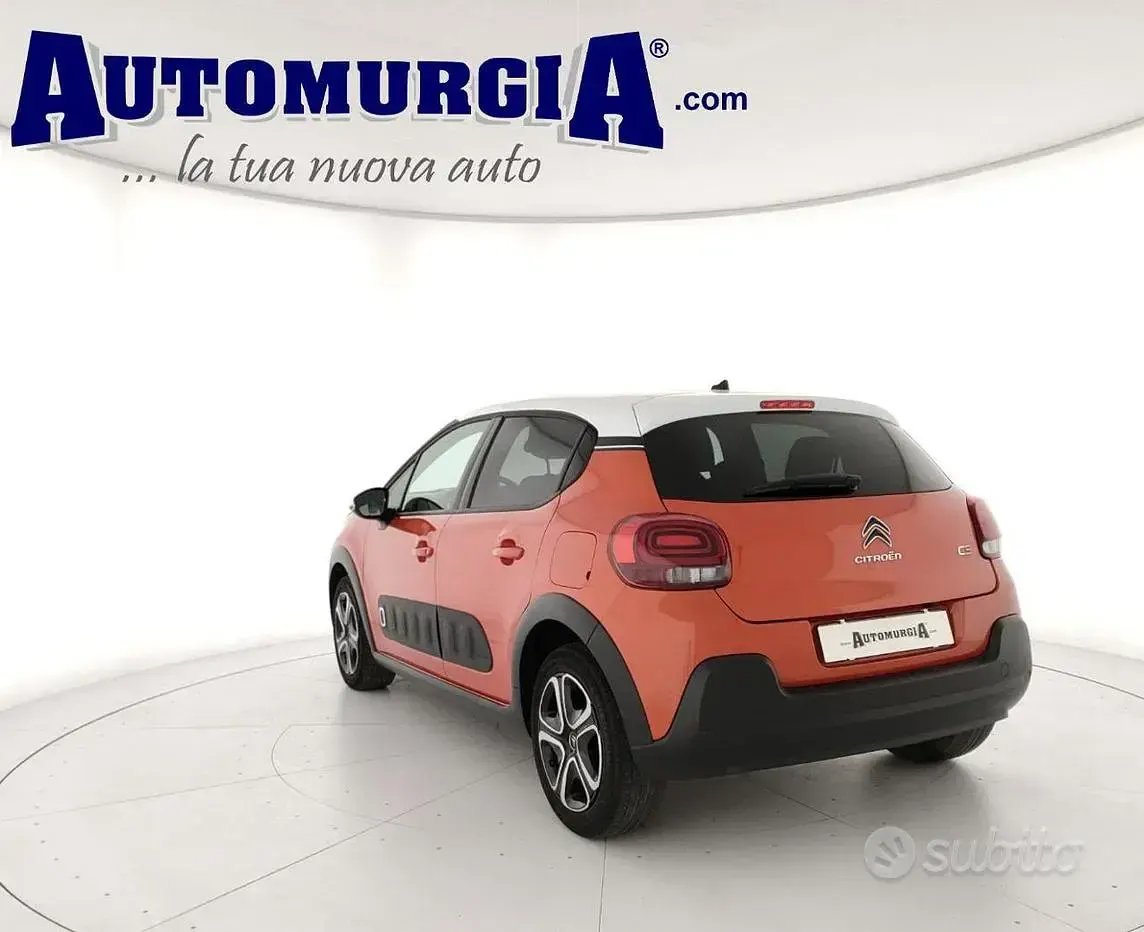 Usata Citroën C3 PureTech 82 CV (60 kW) 2017 Arancione Berlina