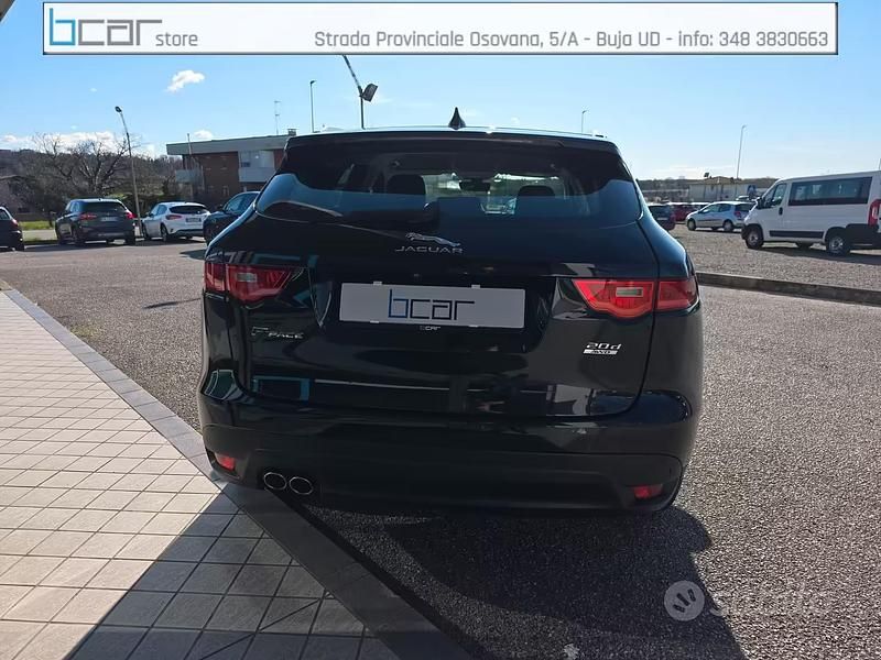 Usata Jaguar F-Pace Pure 180 CV (132 kW) 2018 Nero SUV