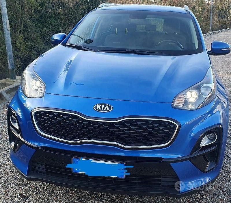 Usata Kia Sportage Active 115 CV (84 kW) 2019 Blu SUV
