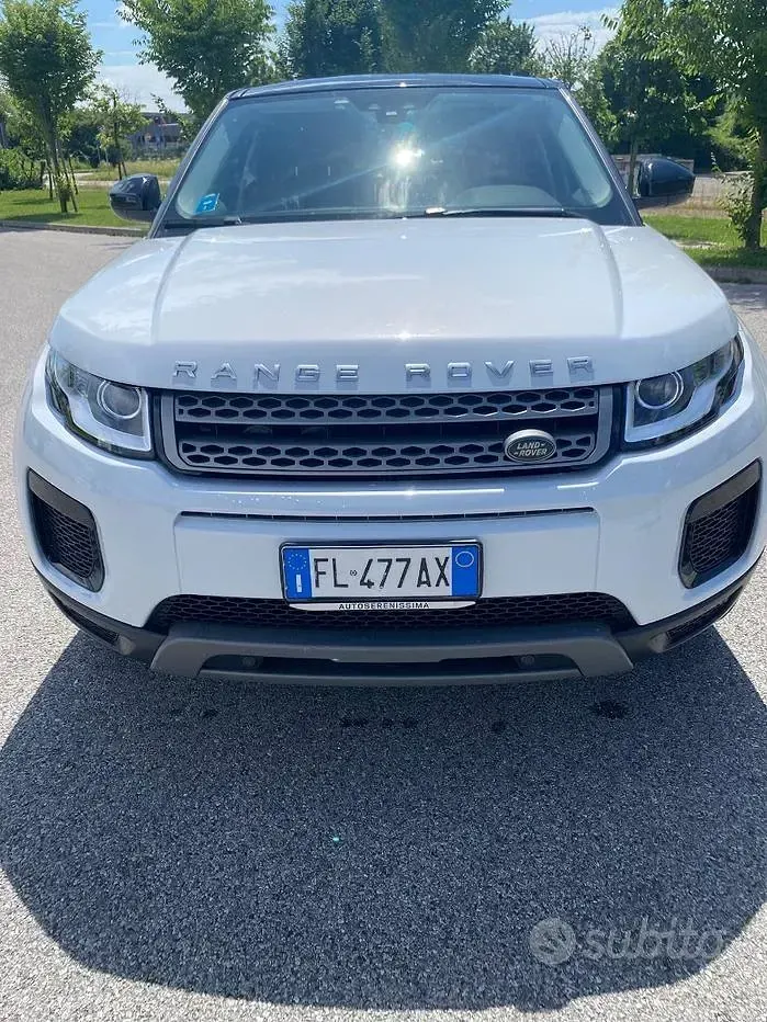Usata Land Rover Range Rover evoque 150 CV (110 kW) 2017 Bianco SUV
